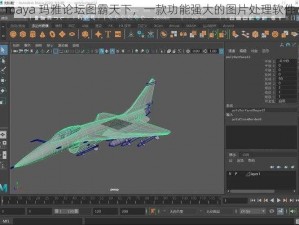 maya 玛雅论坛图霸天下，一款功能强大的图片处理软件