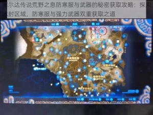 塞尔达传说荒野之息防寒服与武器的秘密获取攻略：探索冰封区域，防寒服与强力武器双重获取之道