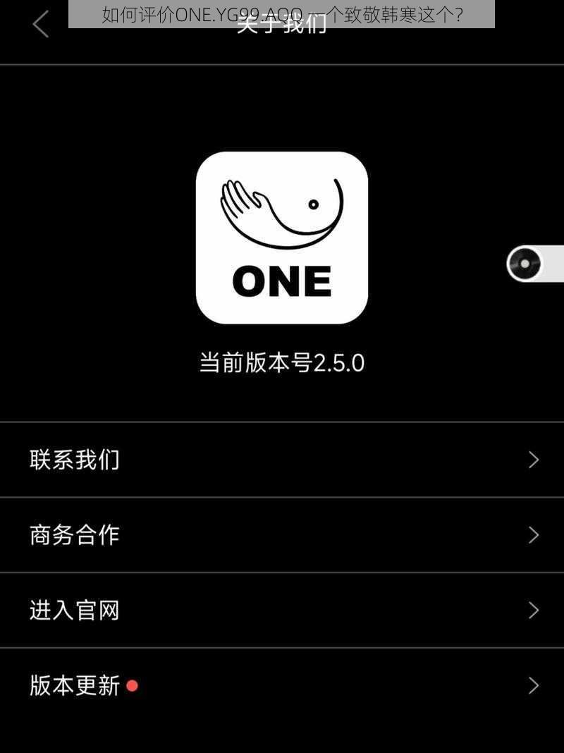 如何评价ONE.YG99.AQQ 一个致敬韩寒这个？