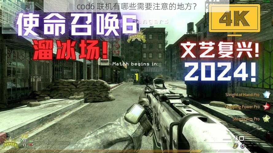 cod6 联机有哪些需要注意的地方？