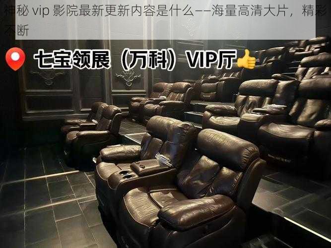 神秘 vip 影院最新更新内容是什么——海量高清大片，精彩不断