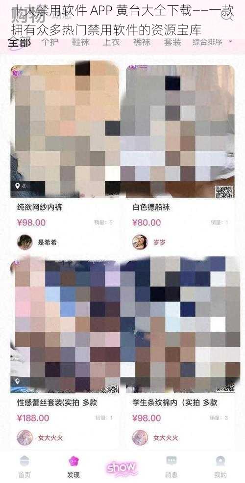 十大禁用软件 APP 黄台大全下载——一款拥有众多热门禁用软件的资源宝库