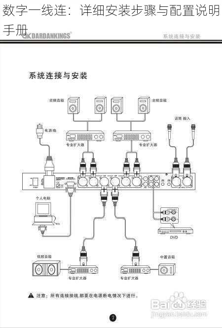 数字一线连：详细安装步骤与配置说明手册